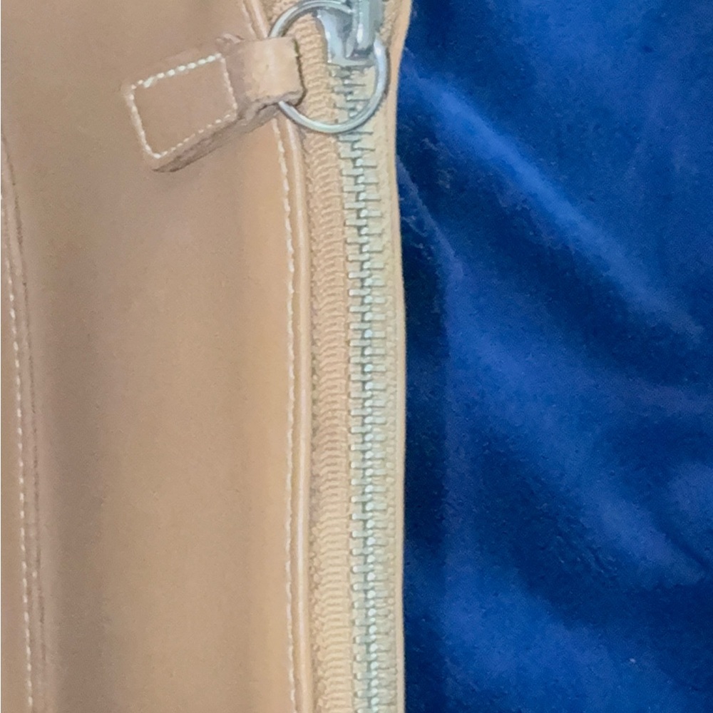 Vintage Coach 7785 Tan Leather Mini Shoulder Bag 1994 USA Made - Picture 9 of 11